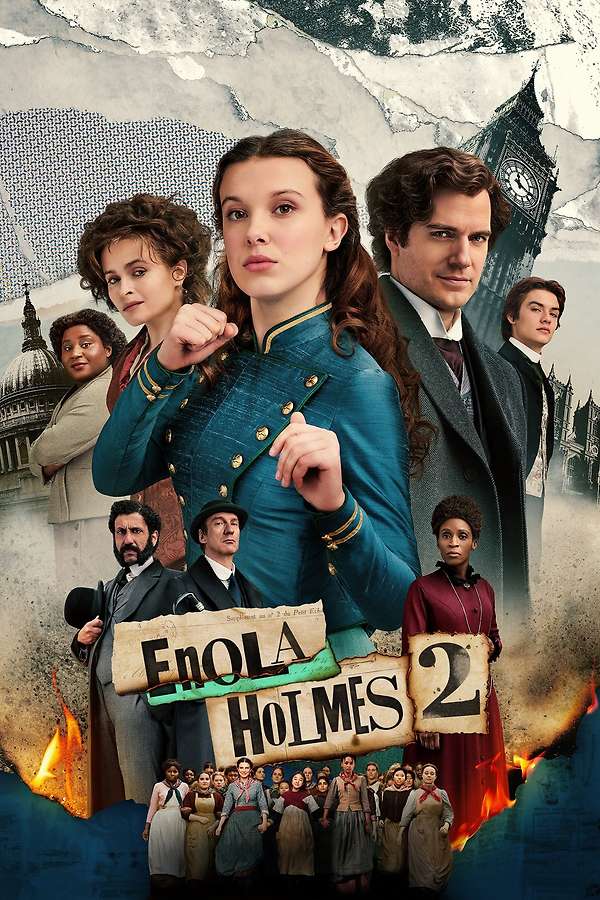 Poster for Enola Holmes 2 (2022)