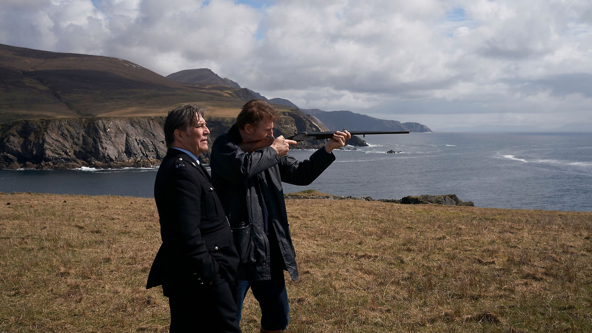 Poster for In the Land of Saints and Sinners (2023)