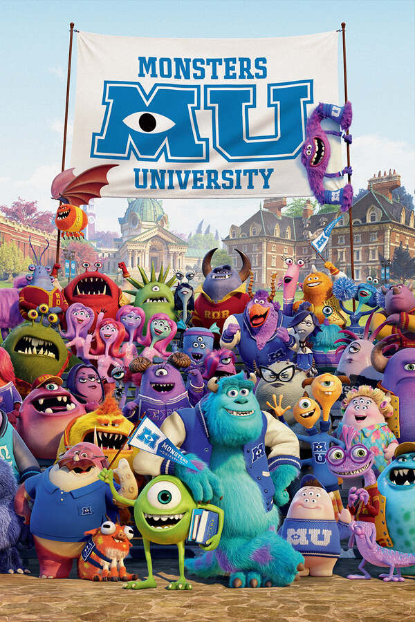 Poster for Monsters University (2013)