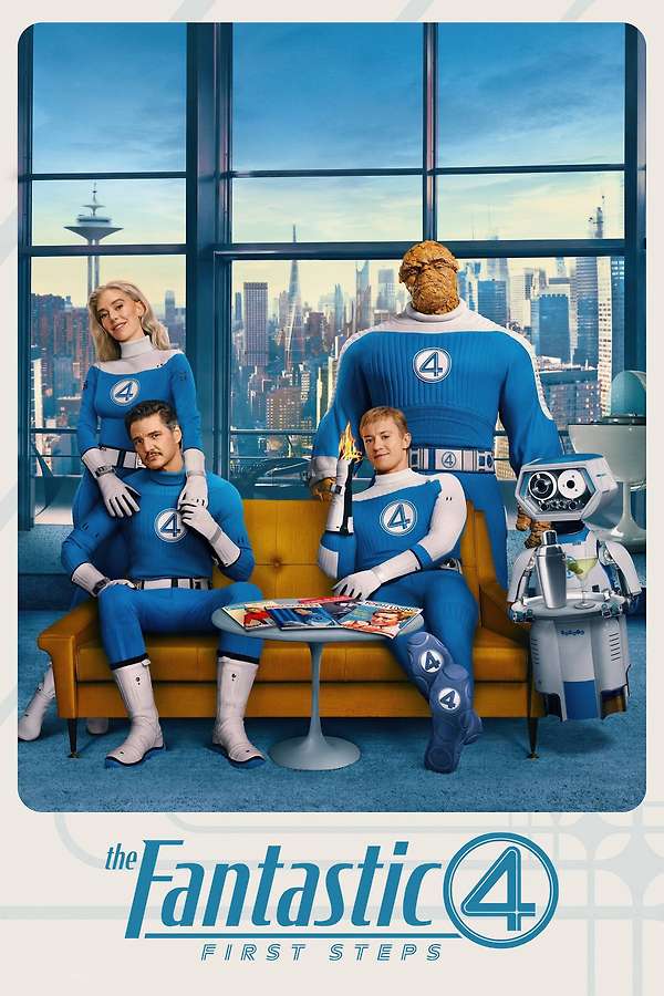 Poster for The Fantastic 4: First Steps (2025)